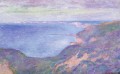 The Cliff near Dieppe Claude Monet Beach